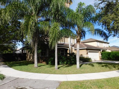Oversized corner lot.