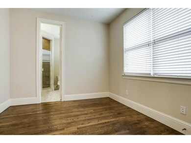 Full view of entry level (1st floor) bedroom with 