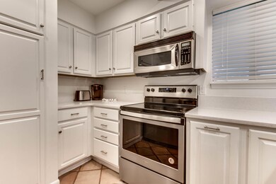 Upgraded countertops and appliances