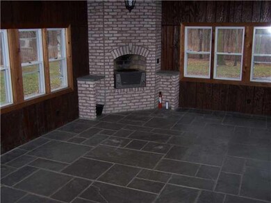 Exterior Front. BBQ Room.