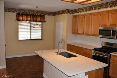 Kitchen and eating area off of kitchen