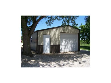 20 x 32 2 car tandem garage with concrete floor.