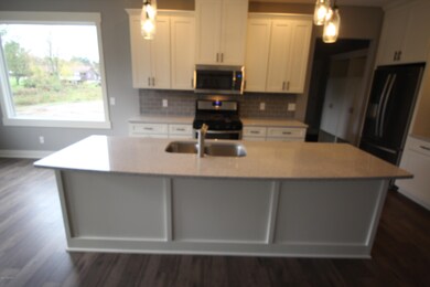 Quartz center island