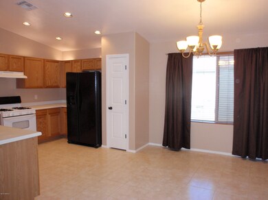Kitchen and dining area