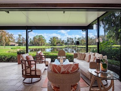 Lanai lounge area