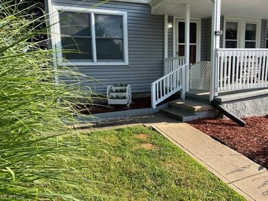Entrance to front door.