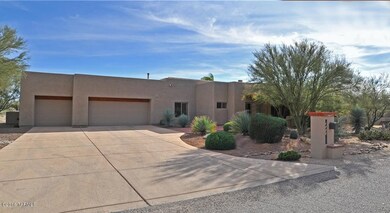 Extended Driveway with 3 Car Garage