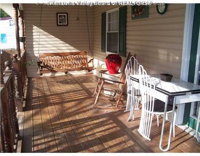 Patio/Deck. Roomy back deck for relaxing or entert