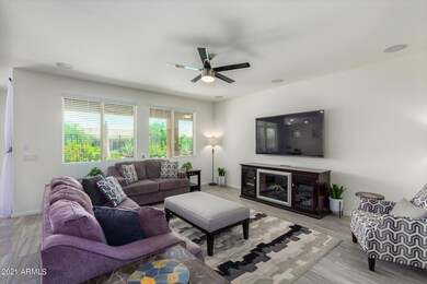 Living Room Overlooking the Pool