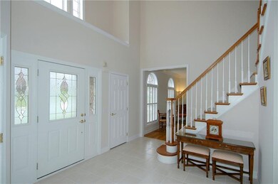 Foyer - Front door with sidelights and Palladium w