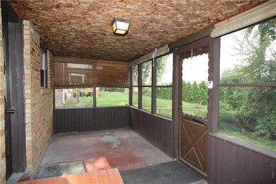 AWESOME 8x18 Enclosed Back Porch off Kitchen overl