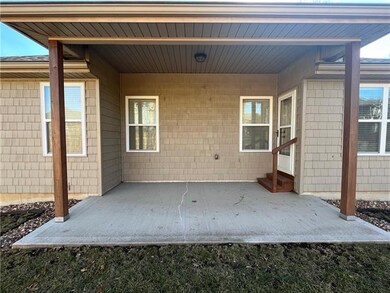 Covered patio, great for eating & relaxing outdoor