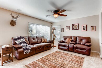 Family room from kitchen