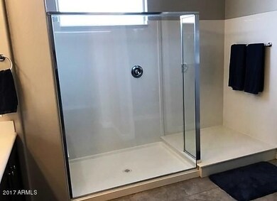 Walk in shower