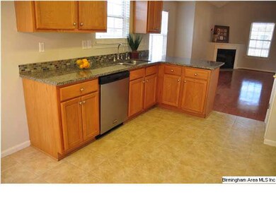 New tile floor in Kitchen