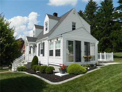 The sunporch will be a favorite spot to relax.