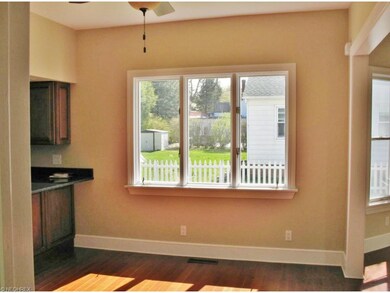 Dining area and breakfast bar.