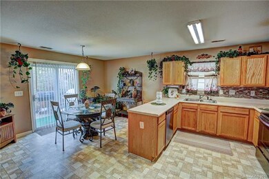 Lovely, open Kitchen featuring a Breakfast Area th