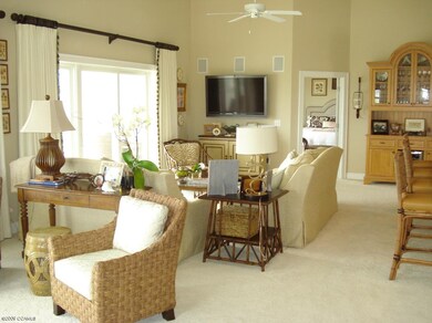 living and seating area