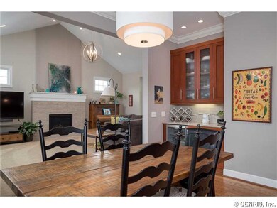 Family Room. Huge Eat-In Kitchen with 10 foot ceil