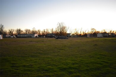 View of yard at dusk
