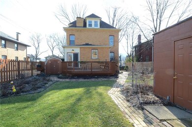 Rear Yard and gardens looking south