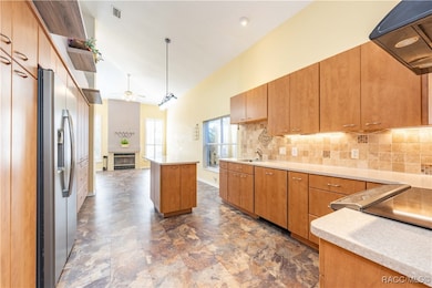 European Kitchen with Island