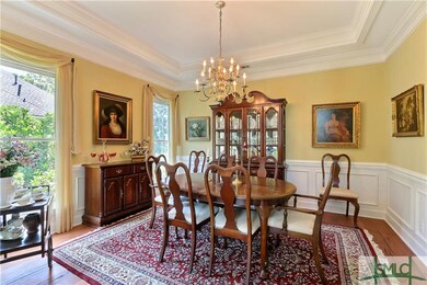 Formal Dining Room Features Double Trey Ceiling, W