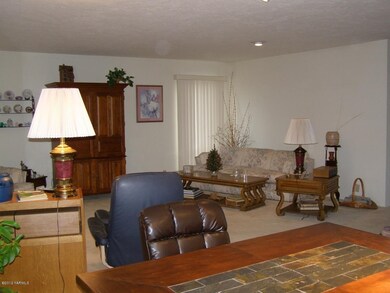 Living room from dining