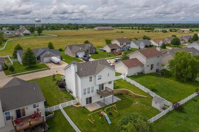 Walkout basement to a huge fenced yard