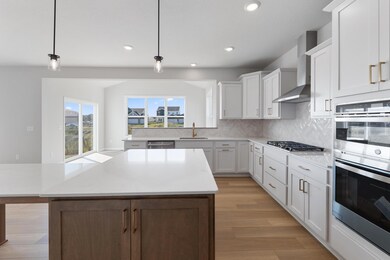 Photo of actual home - Spacious Kitchen Island