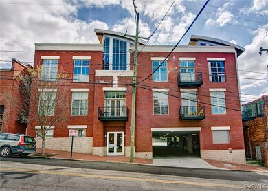 Front of condo building