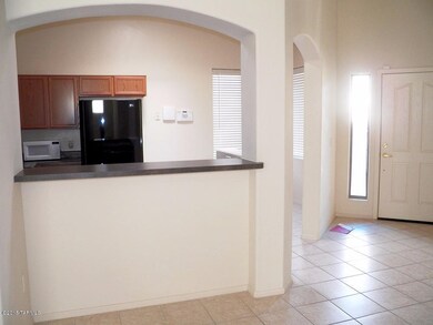 Front Entry into Kitchen