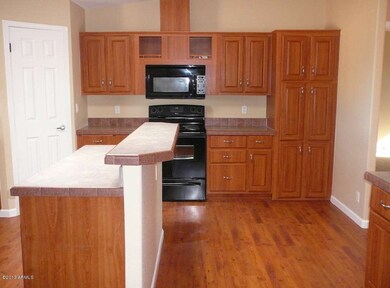 Kitchen Island, laminate flooring