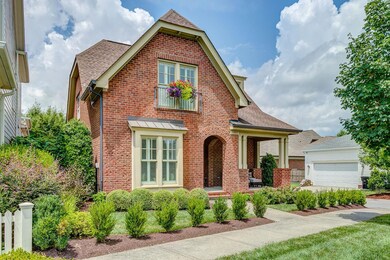 Corner lot with beautiful landscaping