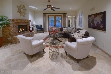 Living Room with Fireplace