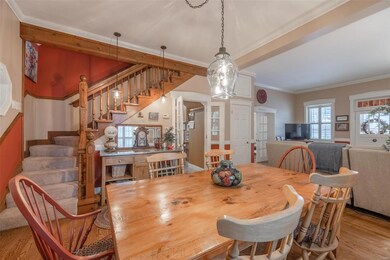 You will love the open space between the formal di