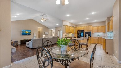 Living, Breakfast Room and Kitchen