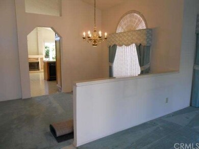 View of dining room into the kitchen