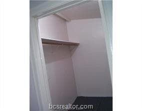 View of closet