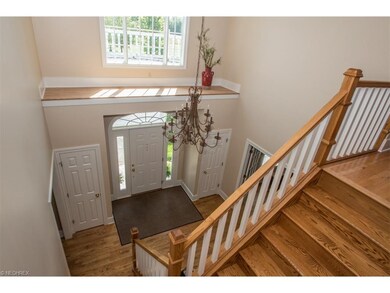 Two-story foyer