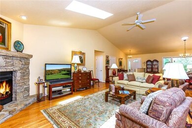 Great Room open to Dining Room