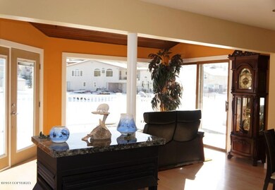 Living Room With Wall Of Windows