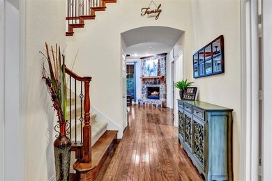 Welcome! The spacious entry soars to the second floor providing so much light. Hardwood floors run throughout much of the first floor.
