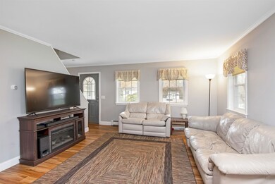 Beautiful hardwood floors and plenty of natural li