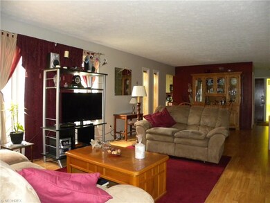 Open Great Room and Dining Area.