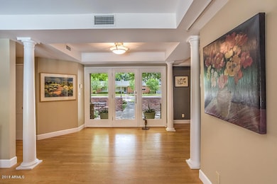 Front entrance