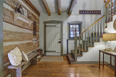 Welcoming entry foyer