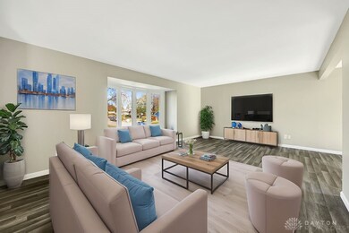 Living Room virtually staged.