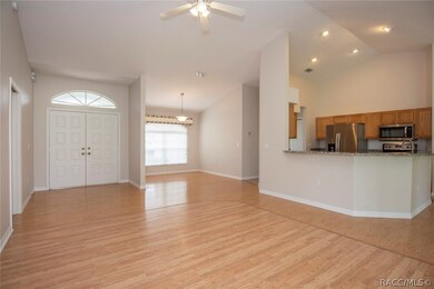Open floor plan shows off new appliances